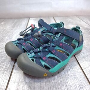 Keen Newport H2 Sandals Mens 6 Blue Teal Waterproof Hiking Outdoor 1012316